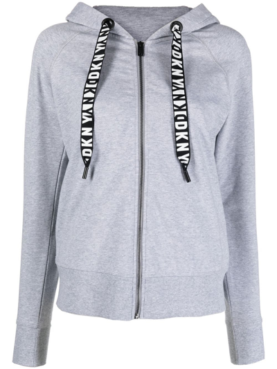 dkny zip hoodie women's