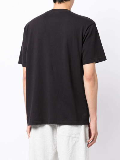 Sporty And Rich Disco Logo-print T-shirt In Black