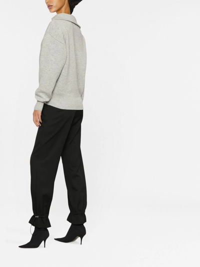 Coperni Half-zip Jumper In Grey