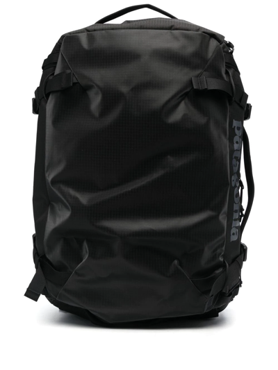Patagonia Logo-print Recycled Polyester Backpack In Black
