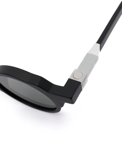 Vava Eyewear Round-frame Tinted Sunglasses In Black