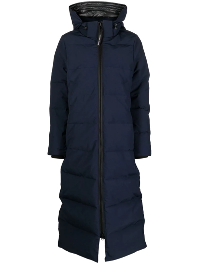 Canada Goose Mystique Padded Parka In Blue
