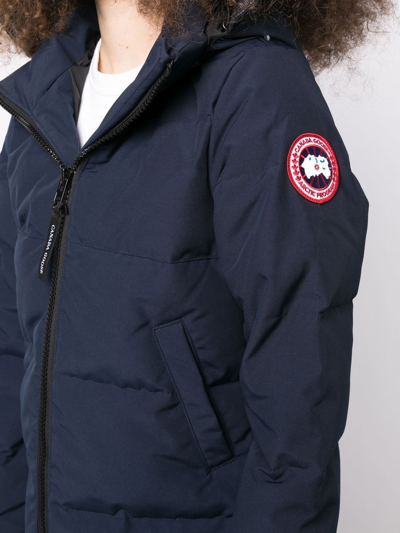 Canada Goose Mystique Padded Parka In Blue
