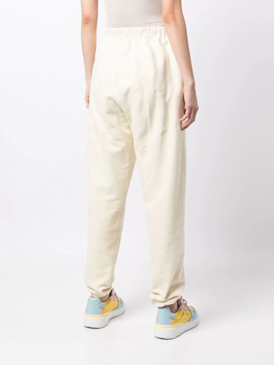 Aries Logo-print Track Pants In White