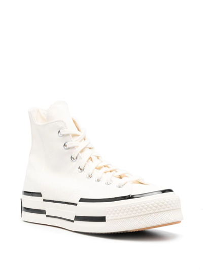 Converse Chuck 70 Plus Egret High-top Sneakers In White