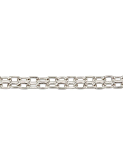 Shop Tom Wood Chain-link Clasp-fastening Bracelet In Silver