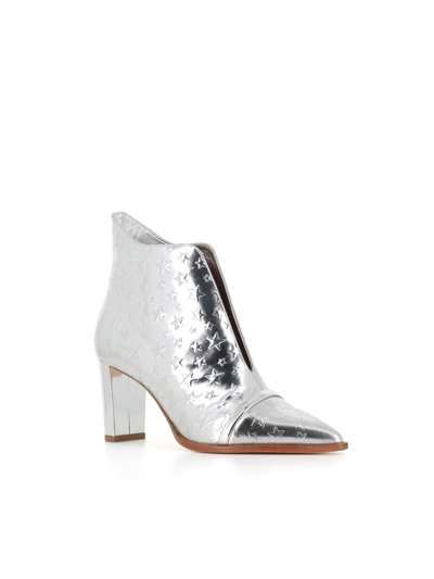 Shop Malone Souliers Ankle Boot Clara 70 In Silver