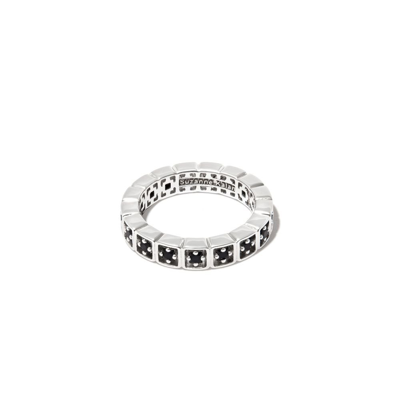 Shop Suzanne Kalan 18k White Gold Mini Sapphire Ring In Silver
