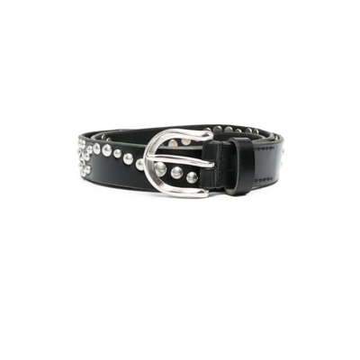 Our Legacy Black Star Fall Studded Leather Belt | ModeSens