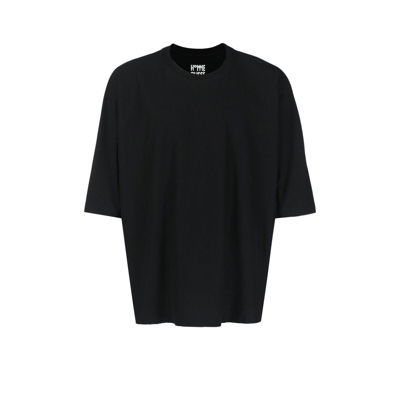 Shop Issey Miyake Black Release-t Cotton T-shirt