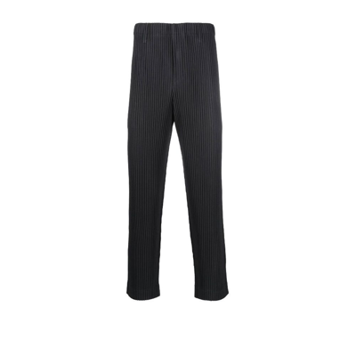 Shop Issey Miyake Grey Tailored Pleats 1 Plissé Trousers
