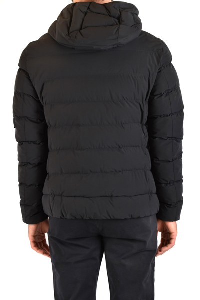 Peuterey Down Jacket In Black