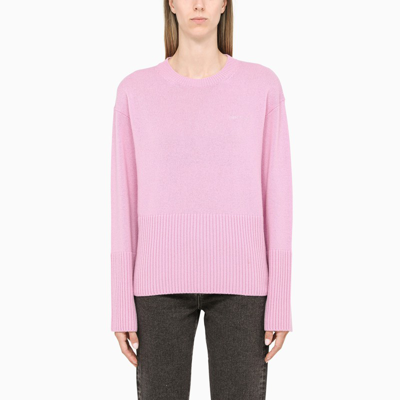 Shop Off-white ™ | Pink Wool Sweater With Logo Embroidery