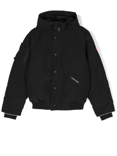 Canada goose bomber best sale girls