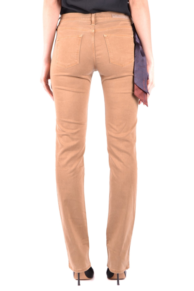 Shop Jacob Cohen Jeans In Sand