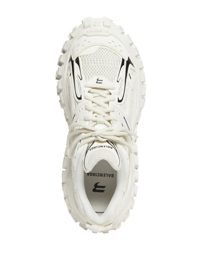 Shop Balenciaga Bouncer Chunky-sole Sneakers In White