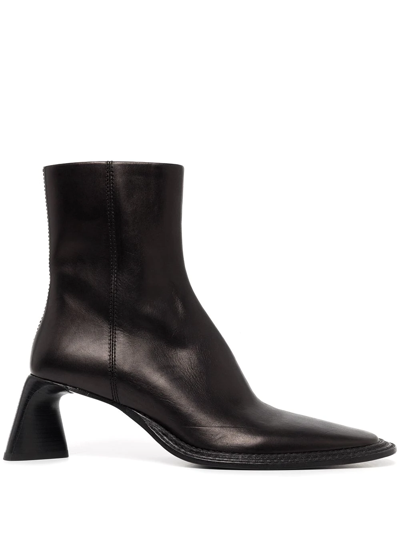 Shop Alexander Wang Booker 60mm Ankle Boots In Black