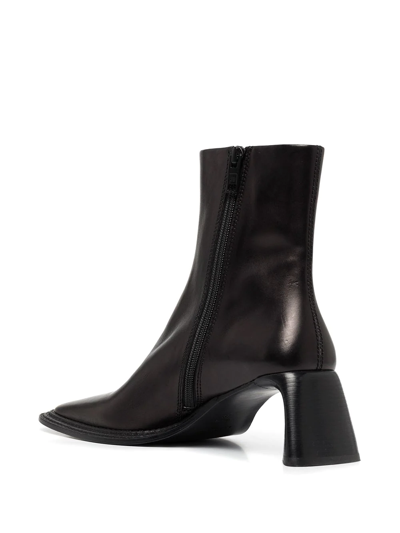 Shop Alexander Wang Booker 60mm Ankle Boots In Black