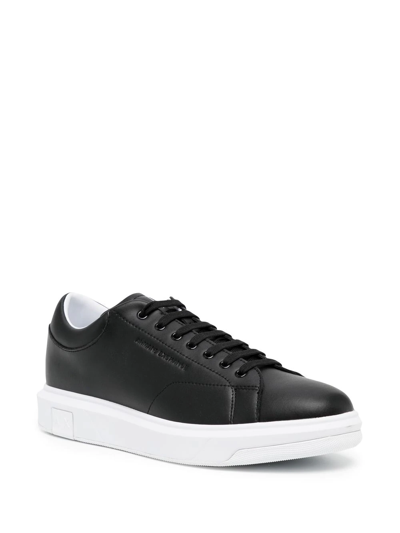 Armani Exchange Sneakers In Black