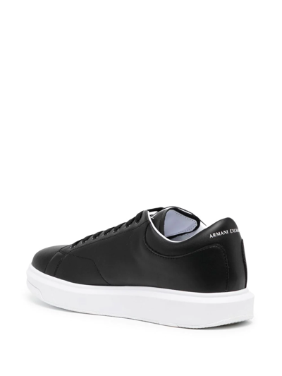 Armani Exchange Sneakers In Black