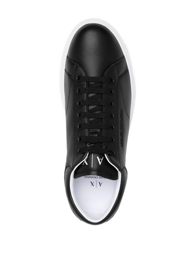 Armani Exchange Sneakers In Black