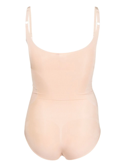 Spanx Oncore Open-bust Body In Neutrals
