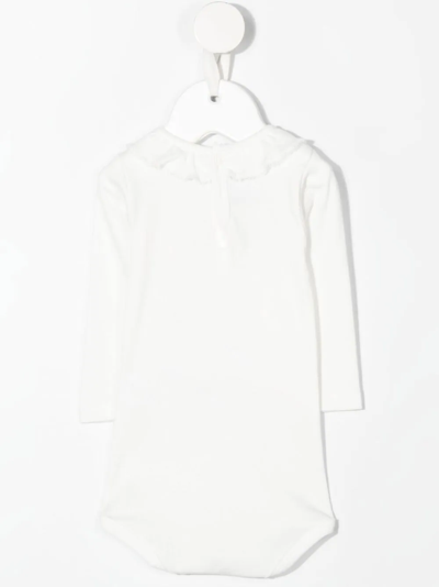 Petit Bateau Peter-pan Collar Shorties In White