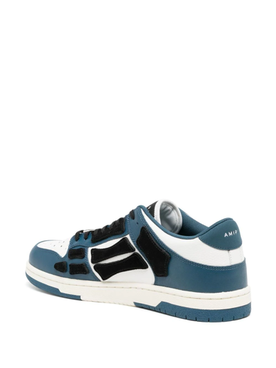 Amiri Logo High-top Leisure Sports Shoes In Blue