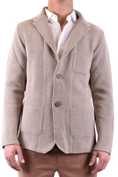 Shop Albarena Cardigan In Beige