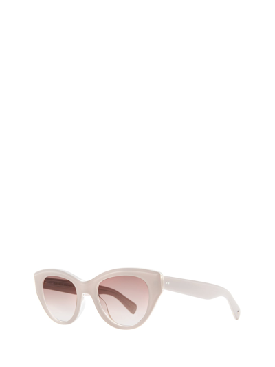 Shop Garrett Leight Sunglasses In Peony