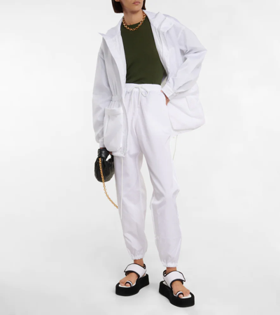 Wardrobe.nyc Spray Technical Sweatpants In White