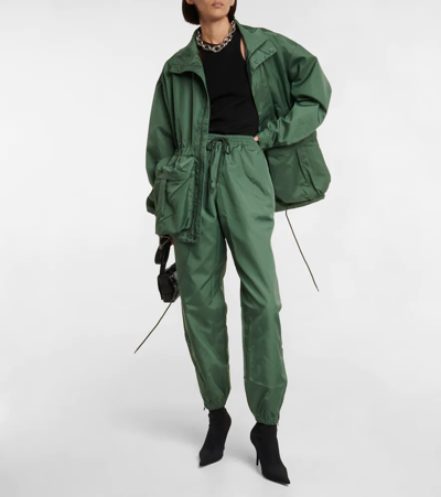Wardrobe.nyc Spray Technical Sweatpants In Green