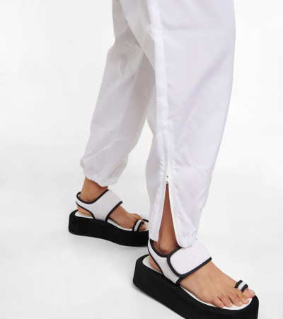 Wardrobe.nyc Spray Technical Sweatpants In White