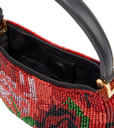 Magda Butrym Beaded Clutch In Flower