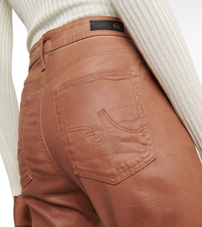 Ag Farrah Skinny Ankle High-rise Jeans In Ltcyrk