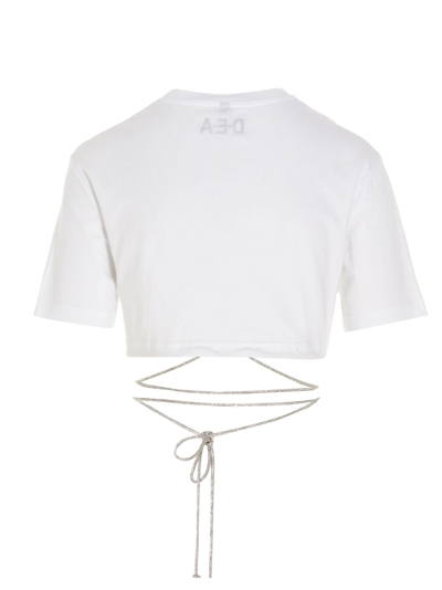 Shop Dea Atena T-shirt In White