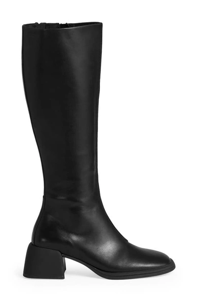 Shop Vagabond Shoemakers Ansie Knee High Boot In Black