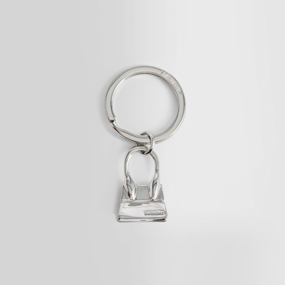 Shop Jacquemus Keychains In Silver