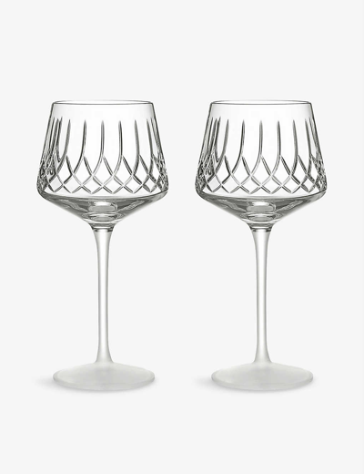 Shop Waterford Lismore Arcus Crystal Wine Glasses Set Of Two