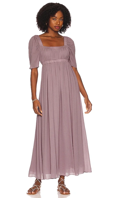 Shop Anna Nata Emily Dress In Lavender