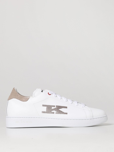 Shop Kiton Sneakers  Men Color White 1