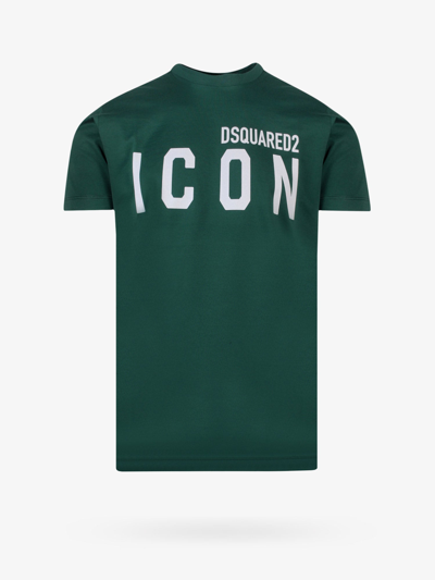 Shop Dsquared2 T-shirt In Green