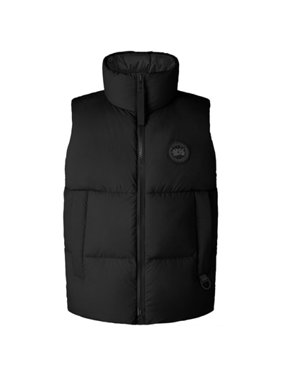 Shop Canada Goose Men's Everett Vest In Black