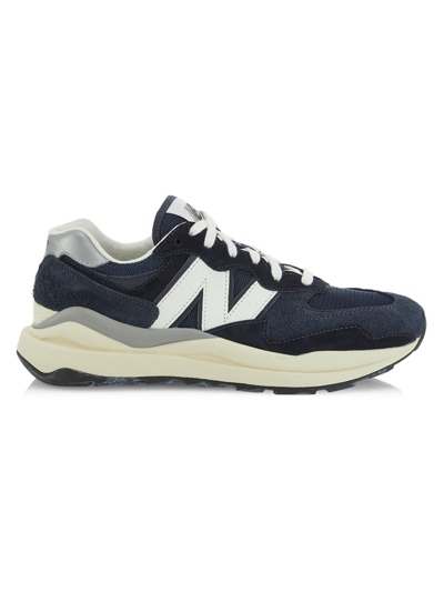 Shop New Balance Men's M5740 V1 Suede Sneakers In Eclipse