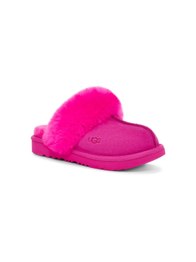 Shop Ugg Girl's Cozy Ii Slippers In Rock Rose