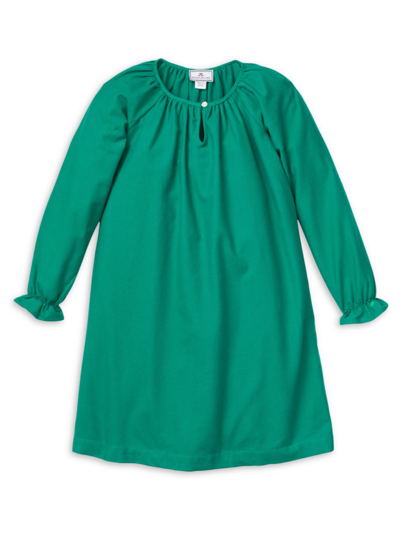 Shop Petite Plume Baby's, Little Girl's & Girl's Flannel Delphine Nightgown In Green