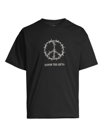 Shop Honor The Gift Men's 2016 Graphic Logo T-shirt In Black