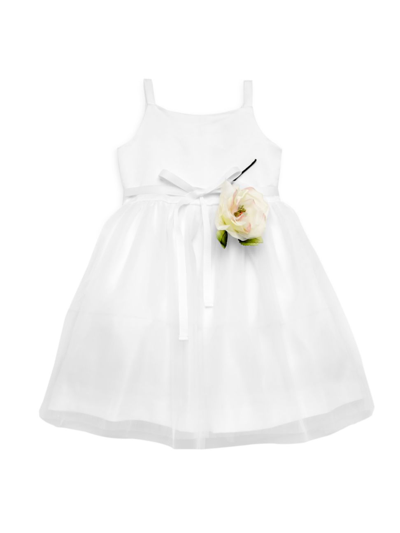 Shop Us Angels Baby Girl's The Ballerina Dress In Ivory