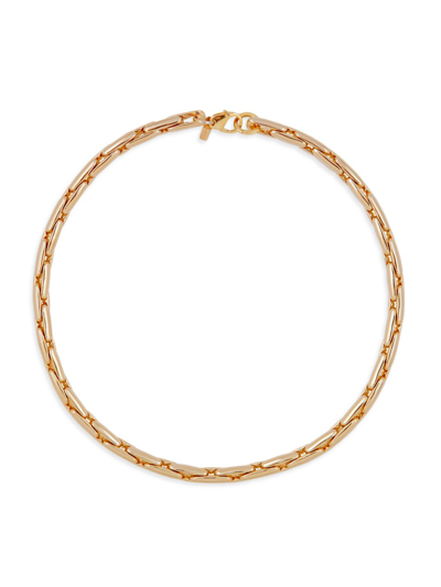 Shop Martha Calvo Women's Gilda 14k-gold-plated Chain Necklace In Yellow Gold
