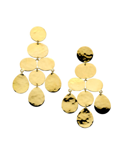 Shop Ippolita Women's Classico 18k Yellow Gold Small Chandelier Earrings